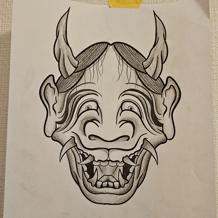 laughing Hannya